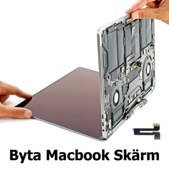 Laga Macbook M5 (2025-2026) 2 Byta macbook skärm