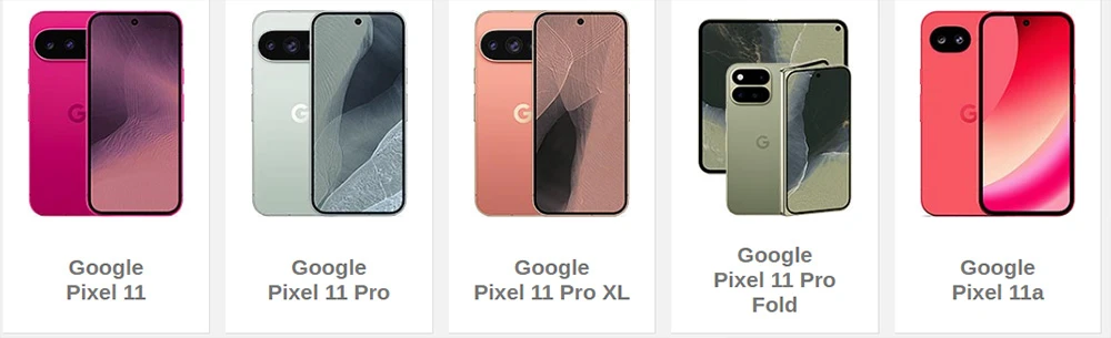 laga google pixel 11 mobiler